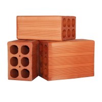 Tijolo 6 furos Frisado Misto 9x14x19cm - Unidade