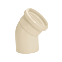 Joelho 45° 200mm para Esgoto Série Normal Amanco 17305