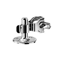 Trava Porta de Piso Cromada Soprano