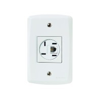 Tomada Telefone 4P RJ11 4x2 Tramontina Lux²