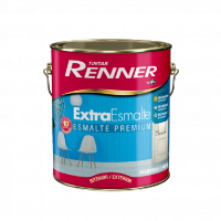 Tinta Esmalte Extraesmalte metálico alumínio 3,6L - Renner