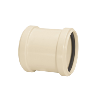 Luva de Correr 100mm com Anel para Esgoto Amanco 11710