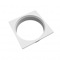 Porta Grelha Nº20 Quadrado 150mm Branco Amanco 11769