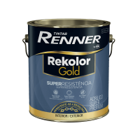 Tinta Acrílica Rekolor Gold Superresistência Branco Semibrilho 3,2L - Renner