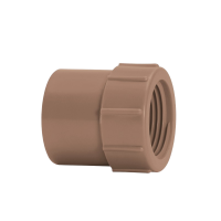 Luva Solda x Rosca 25mmx1/2'' Marrom Amanco 11754