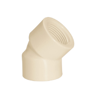 Joelho 45° 1/2'' PVC Roscável Amanco 11940