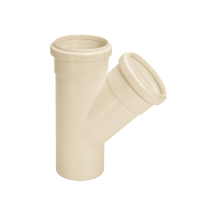 Junção Simples para Esgoto 75mm Série Normal Amanco 11704