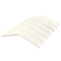 Cumeeira Brasilit Fibrocimento Top Comfort 20° Branca