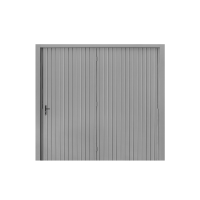 Portão Chapa Frisada C/porta e automatização 220v 260x220 Maxiaço