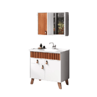 Conjunto de Banheiro Siena 70cm Blanche/Cinamomo Bertazoli