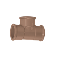 Tê Marrom 25mm Soldável Amanco 11835