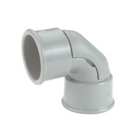 Cotovelo 90° com Janela para Inspeção 1" Tramontina Cinza