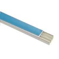 Canaleta 40x20 Tramontina com Divisória e Fita Dupla Face 2 metros