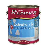Tinta Esmalte Extraesmalte Branco Alto Brilho 3,6L Renner