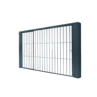 Portão de ferro Grade 240x220cm Com Porta