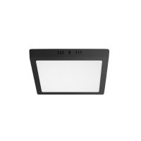 Painel LED 24W Lux Quadrado Sobrepor Preto Taschibra