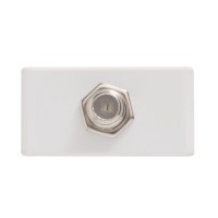 Módulo para Tomada TV/SAT Coaxial Direta Branco Tramontina