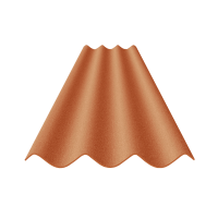Telha Eternit Fibrocimento 5mm 50x244cm Olinda