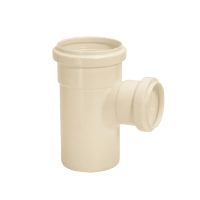 Tê com Redução para Esgoto 100x75mm Amanco 11815