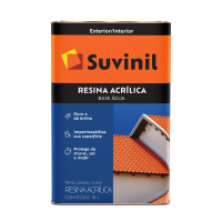 Resina Acrílica Base Água Incolor 18L - Suvinil