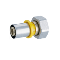 Conector Móvel Fêmea para Gás 20mm x 1/2" Amanco 98585
