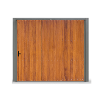 ﻿﻿Portão de madeira Chapa Lambri 300x220cm Com Porta