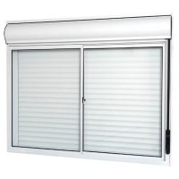 Janela de Alumínio com Persiana Integrada 2 Folhas – 150 x 120 cm | Brasil Esquadrias