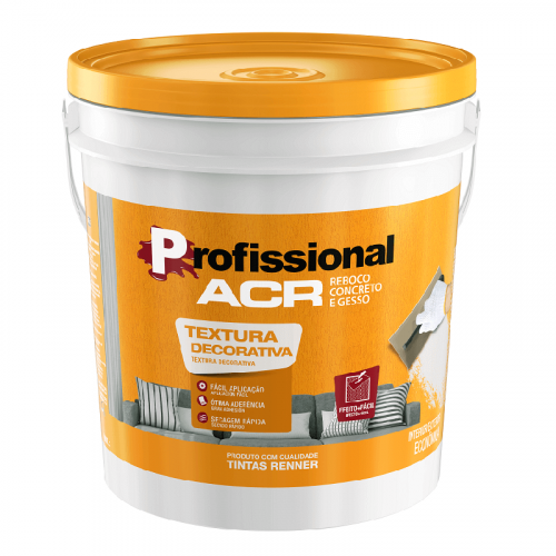 Textura Profissional Acr Branca Rústica 23kg Renner