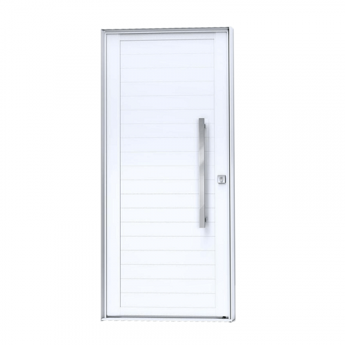 ﻿Porta de Alumínio Pivotante 114x215cm Branca