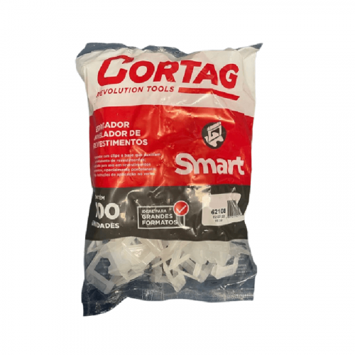 ﻿Espaçador Nivelador 1,5mm Smart Cortag 100 Peças