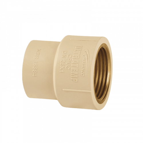 Luva de Transição 15mmx1/2'' Super CPVC Amanco 18074