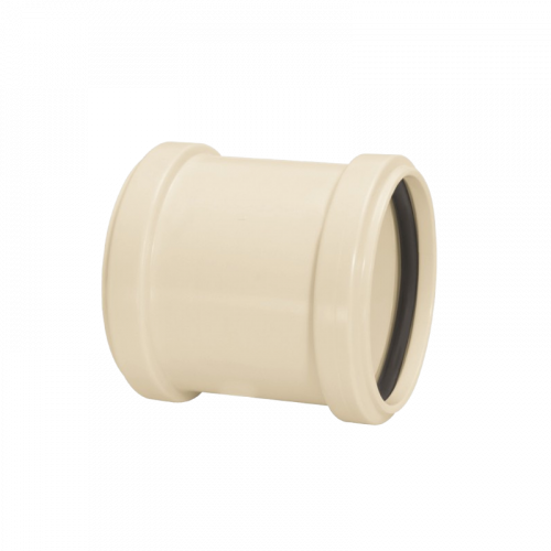 Luva de Correr 100mm com Anel para Esgoto Amanco 11710