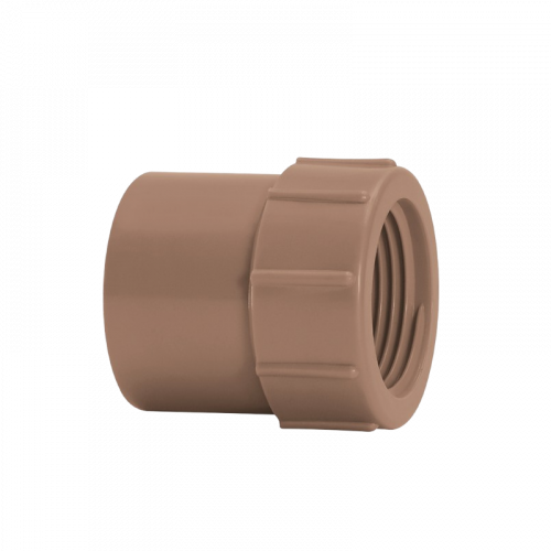 Luva Solda x Rosca 25mmx1/2'' Marrom Amanco 11754