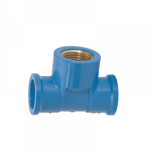 Tê Azul Soldável 25mmx1/2'' Amanco 11843