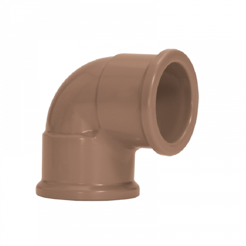 Joelho 90° 50mm Marrom Soldável Amanco 11674