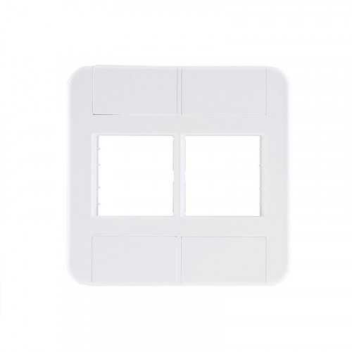 Placa 4 Postos 4x4 Tramontina Tablet Branca