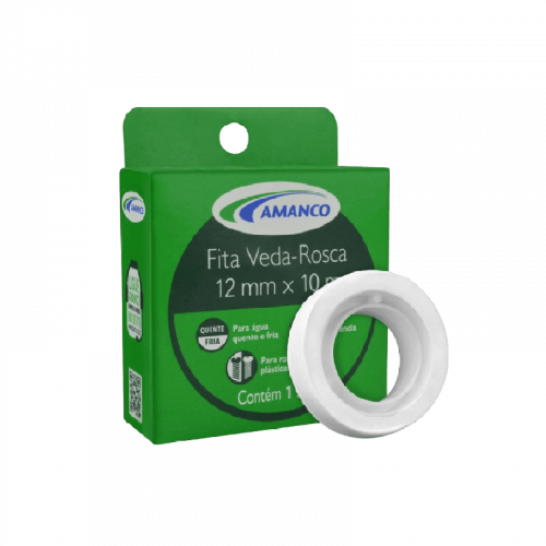 Fita Veda Rosca 18mm x 10m Amanco 99315