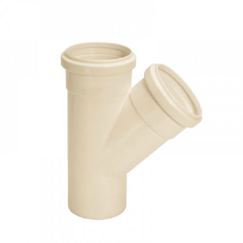 Junção Simples para Esgoto 75mm Série Normal Amanco 11704