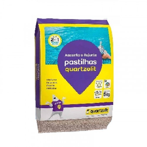 Argamassa para Pastilhas Cores  5kg Quartzolit