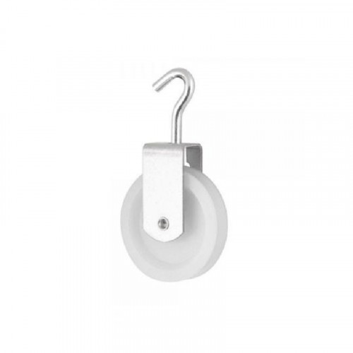 Roldana para Poço com Gancho 6 cm Plástico Dtools