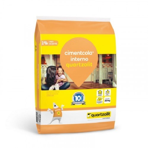 Argamassa ACI Quartzolit 20kg Cinza