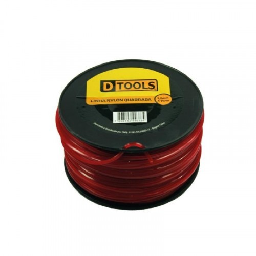 Linha de Nylon Quadrada 3,0mm Metro Dtools