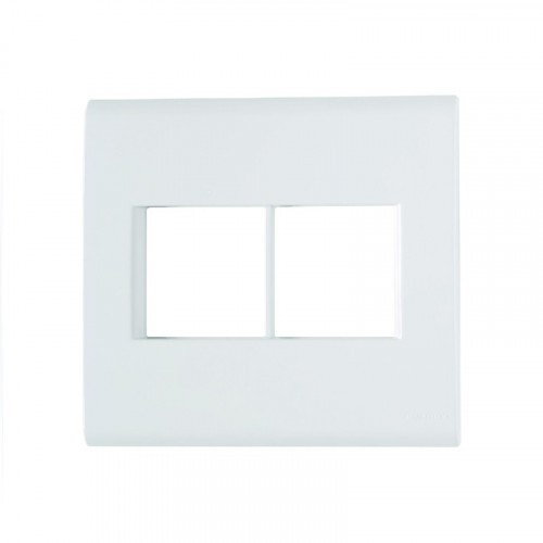 Placa 4 Postos 4x4 Tramontina Liz Branca