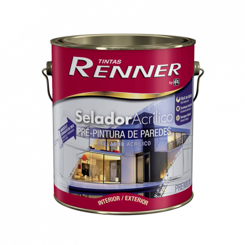 Selador Acrílico Premium 3,6L - Renner