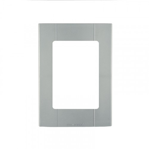 Tampa 3 Postos para Módulos Plastibox Tramontina Cinza