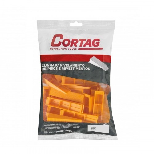 ﻿﻿Cunha para Nivelamento Cortag 50 Peças