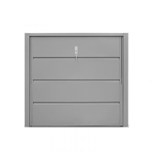 Portão Chapa Negativada C/porta 240x220 Maxiaço