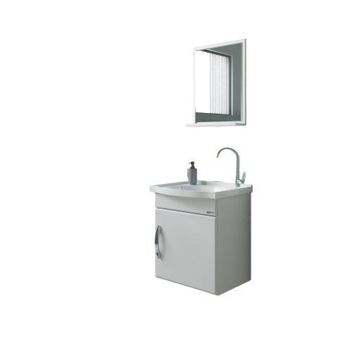 Conjunto de Banheiro Siena 39cm Branco Rorato