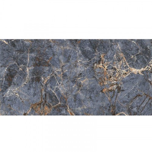 Porcelanato Polido Maxi Blue A 62,5x125cm Elizabeth