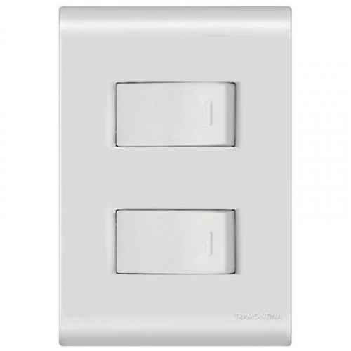 Interruptor Liz 2tc Simples 10A 4x2 Tramontina